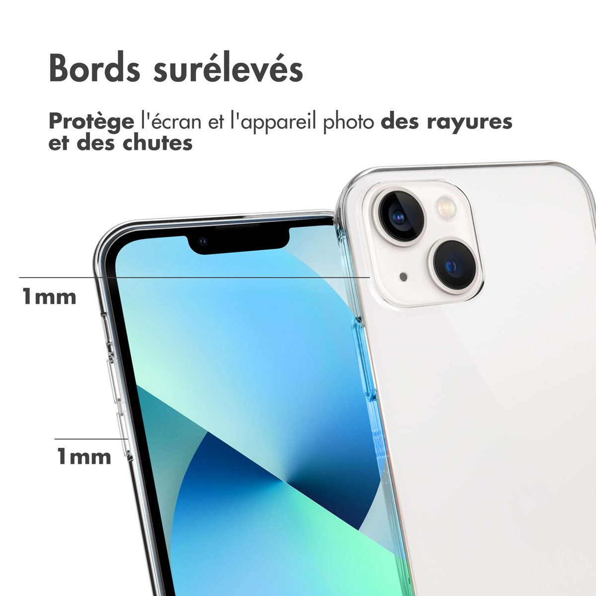 Accezz Clear Backcover Apple iPhone 13 - Transparant - Afbeelding 6