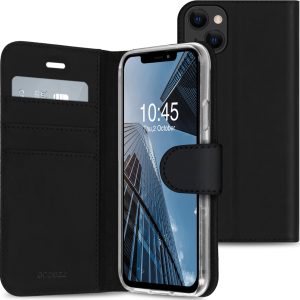 Accezz Wallet Softcase Bookcase Apple iPhone 13 - Zwart