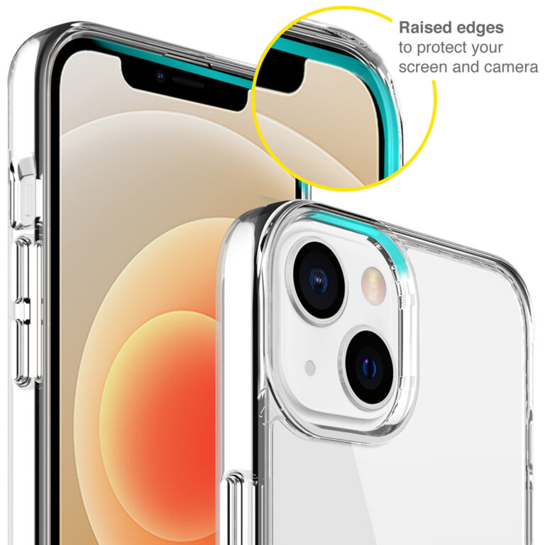 Accezz Xtreme Impact Backcover Apple iPhone 13 Mini - Transparant - Afbeelding 5
