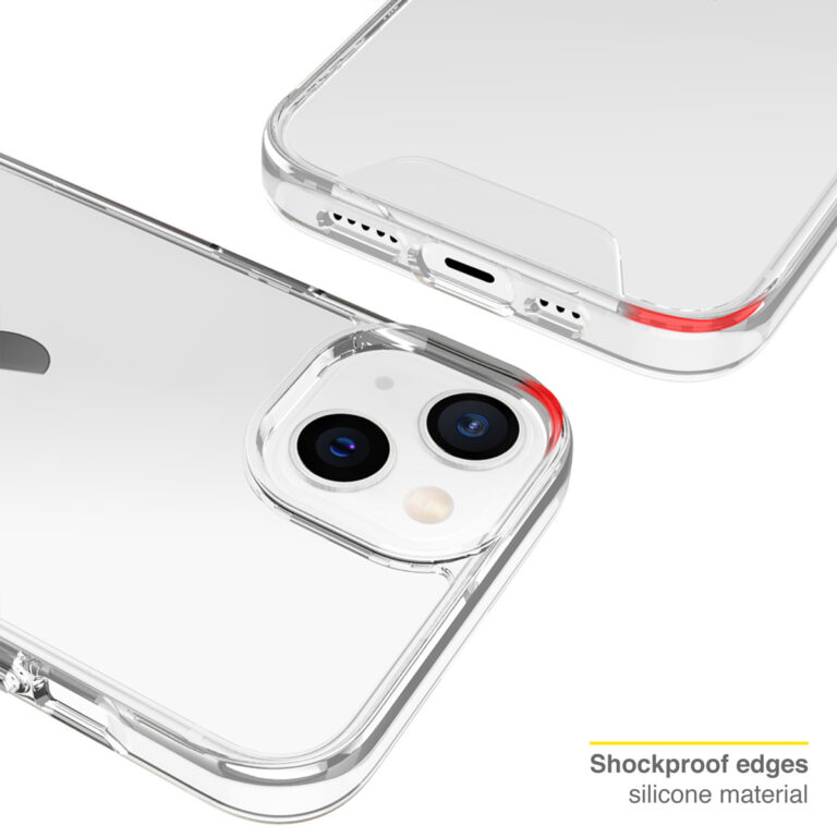 Accezz Xtreme Impact Backcover Apple iPhone 13 Mini - Transparant - Afbeelding 4