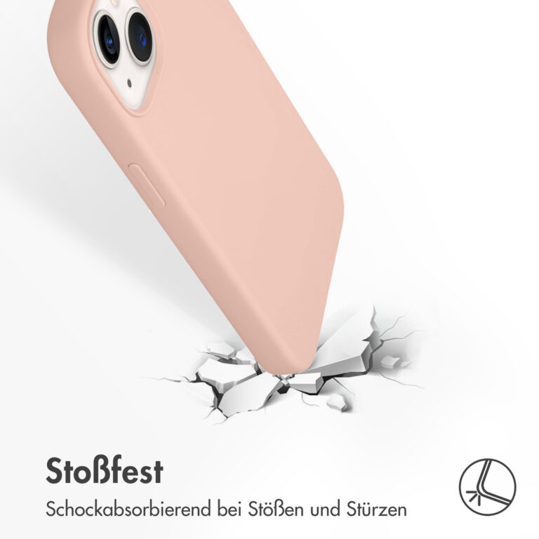 Accezz Liquid Silicone Backcover met MagSafe Apple iPhone 13 - Afbeelding 7