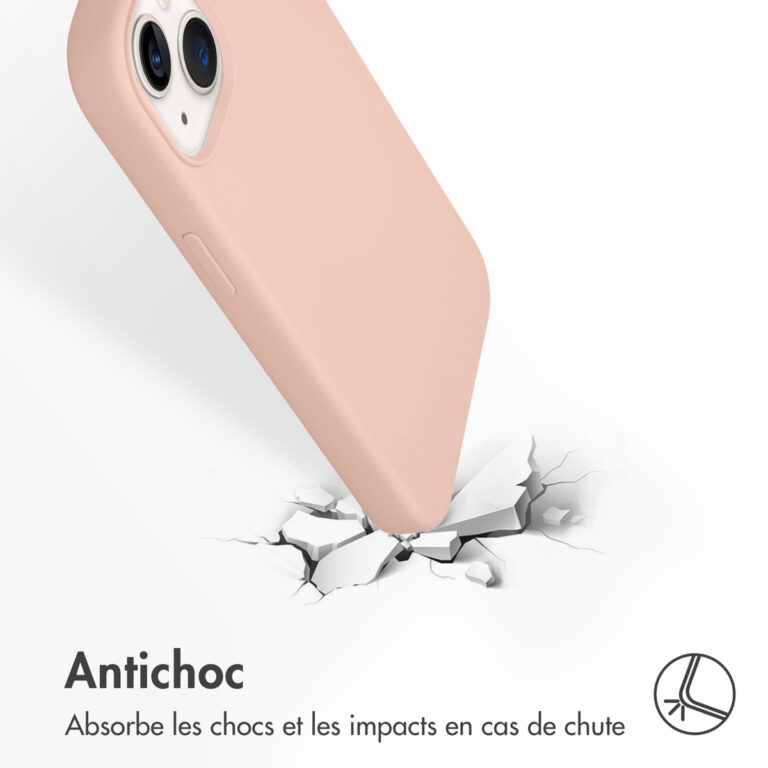 Accezz Liquid Silicone Backcover met MagSafe Apple iPhone 13 - Afbeelding 5