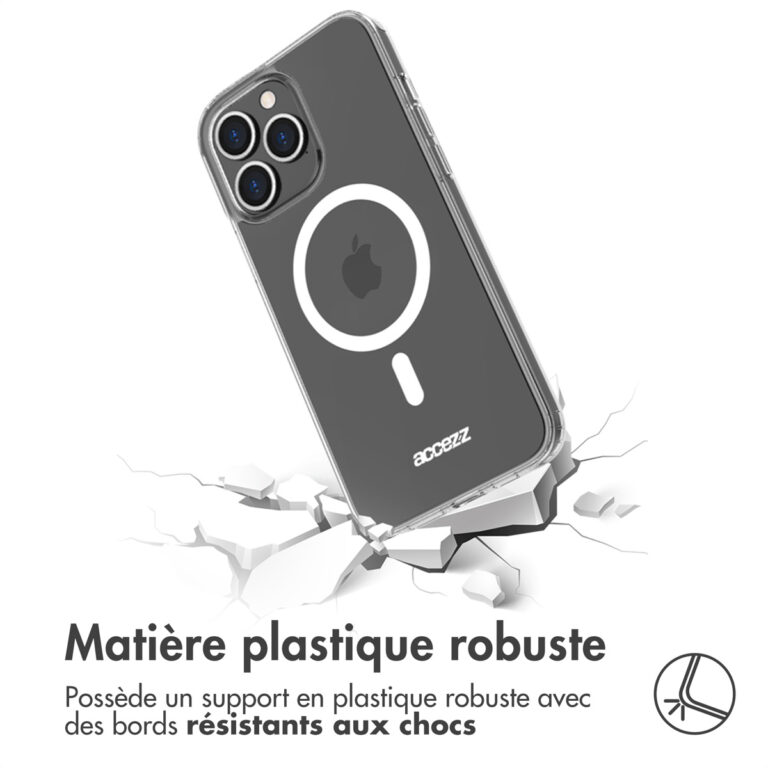Accezz Clear Backcover met MagSafe Apple iPhone 13 Pro Max - Transparant - Afbeelding 9