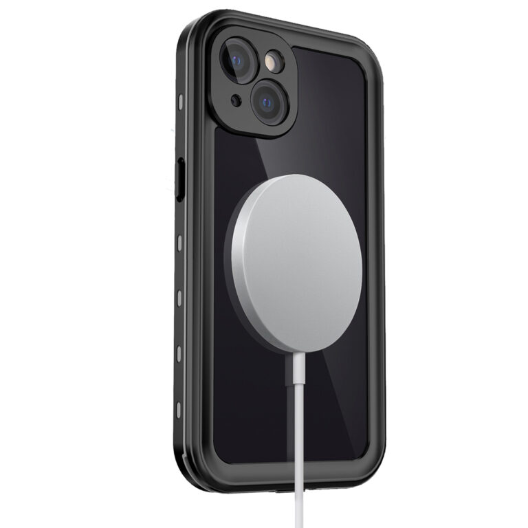 Redpepper Dot Plus Waterproof Backcover Apple iPhone 13 - Zwart - Afbeelding 8