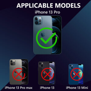 Redpepper Dot Plus Waterproof Backcover Apple iPhone 13 Pro - Zwart