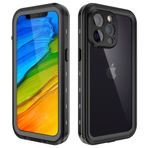 Redpepper Dot Plus Waterproof Backcover Apple iPhone 13 Pro - Zwart