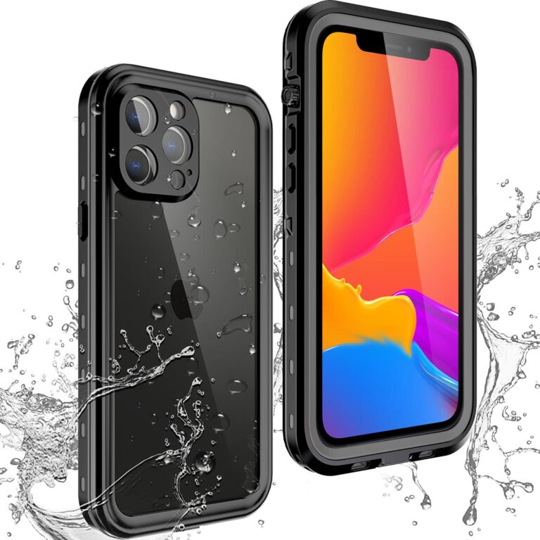 Redpepper Dot Plus Waterproof Backcover Apple iPhone 13 Pro Max - Zwart - Afbeelding 3
