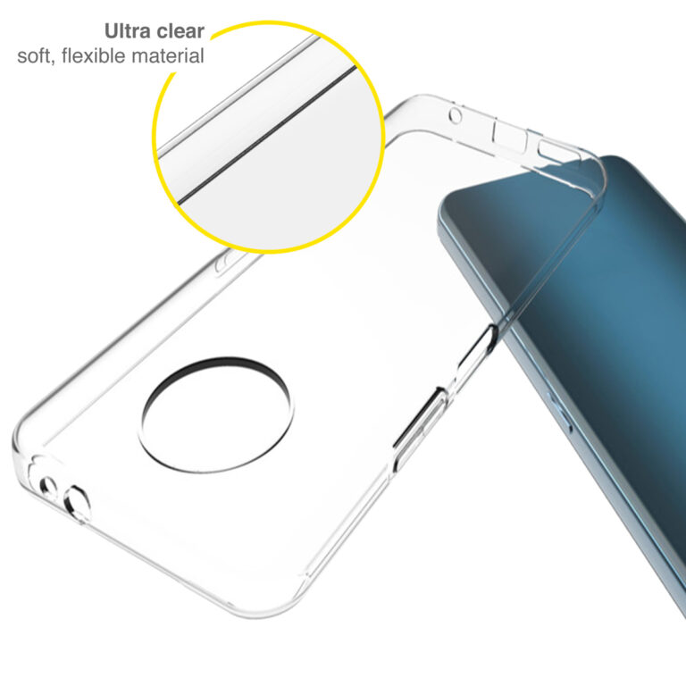 Accezz Clear Backcover Nokia G50 - Transparant - Afbeelding 2