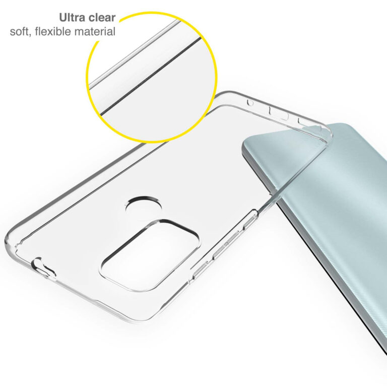 Accezz Clear Backcover Motorola Moto G60s  - Transparant - Afbeelding 2