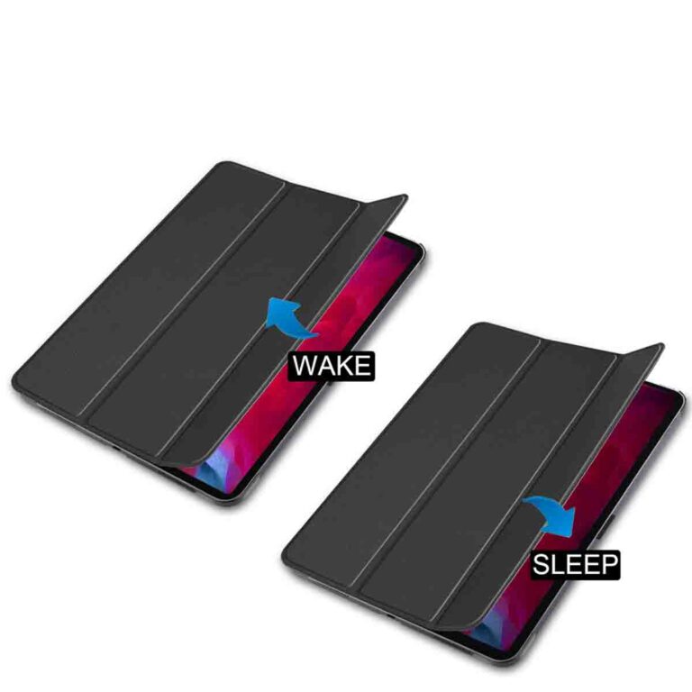 Accezz Trifold Bookcase Apple iPad Pro 11 (2022 / 2021 / 2020 / 2018) - Zwart - Afbeelding 6