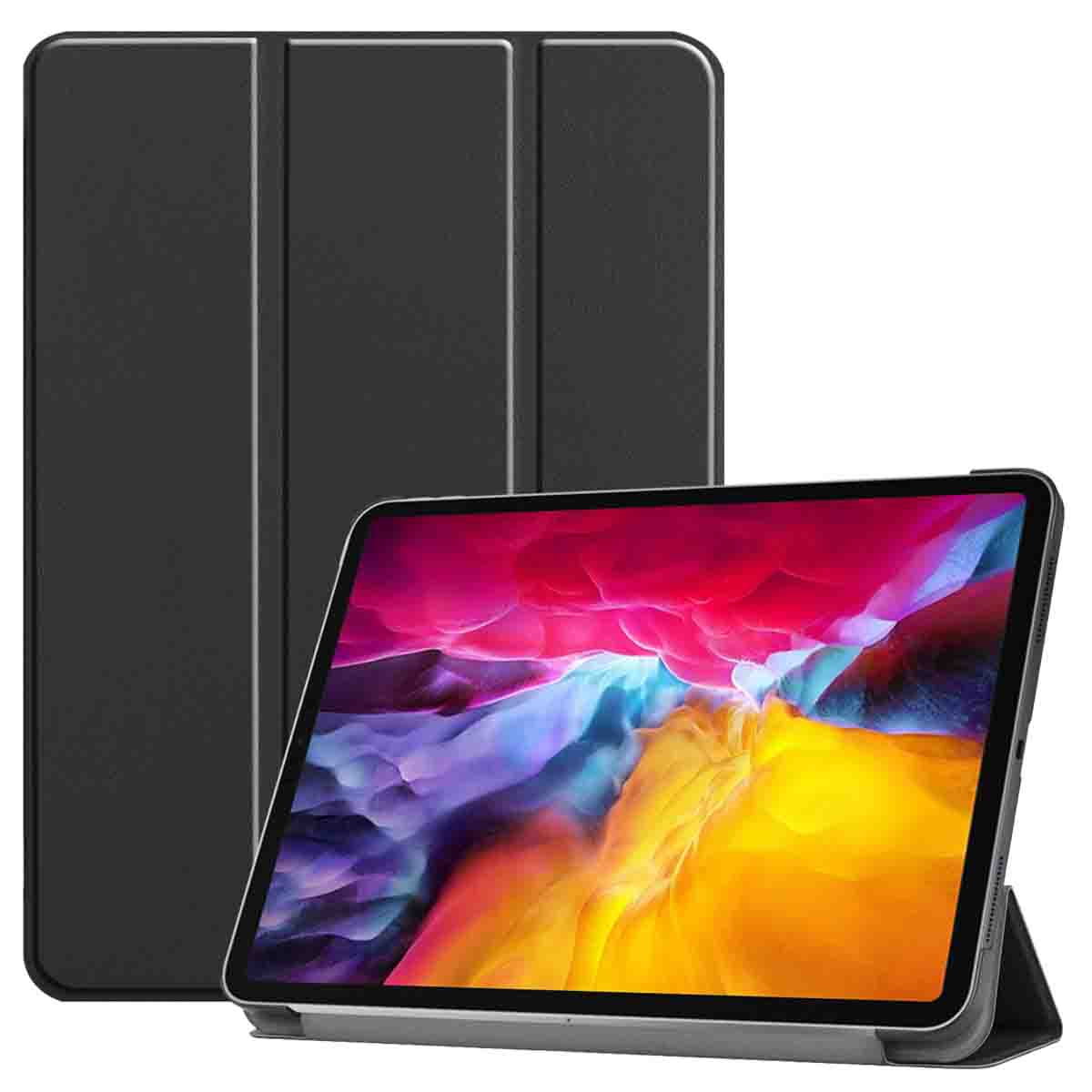 Accezz Trifold Bookcase Apple iPad Pro 11 (2022 / 2021 / 2020 / 2018) – Zwart