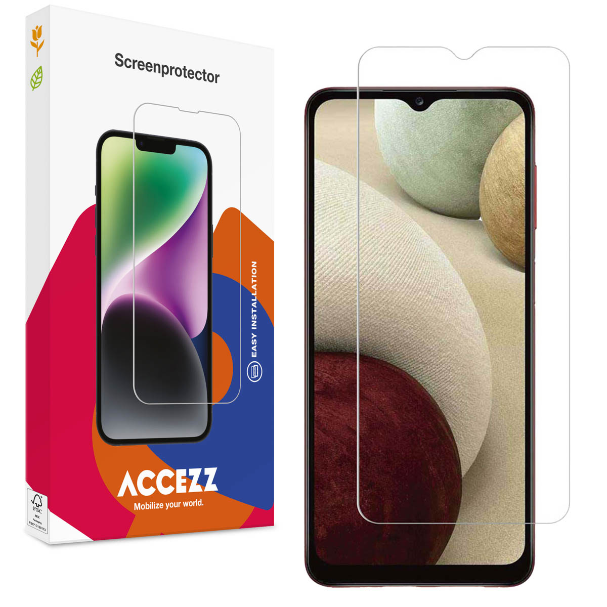 Accezz Gehard Glas Screenprotector Samsung Galaxy A04(s) / A12 / A32 (5G) / A13 (5G/4G)