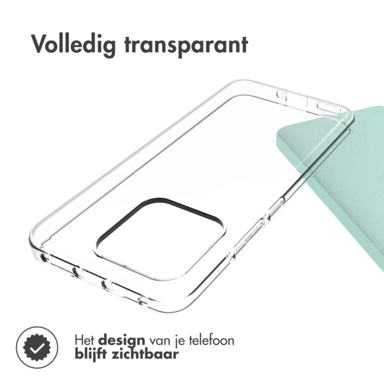 Accezz Clear Backcover Xiaomi 13 - Transparant - Afbeelding 5