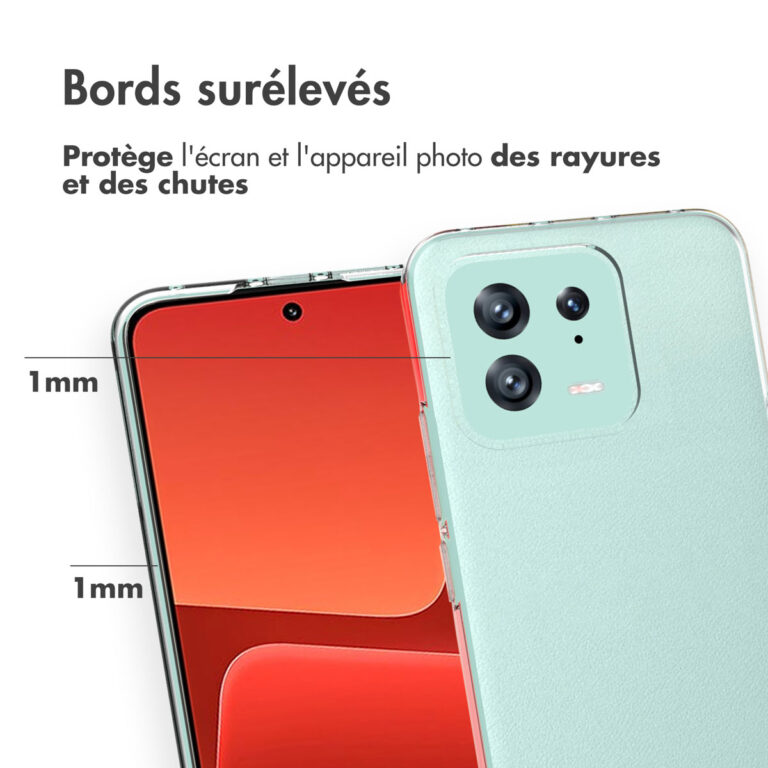 Accezz Clear Backcover Xiaomi 13 - Transparant - Afbeelding 9