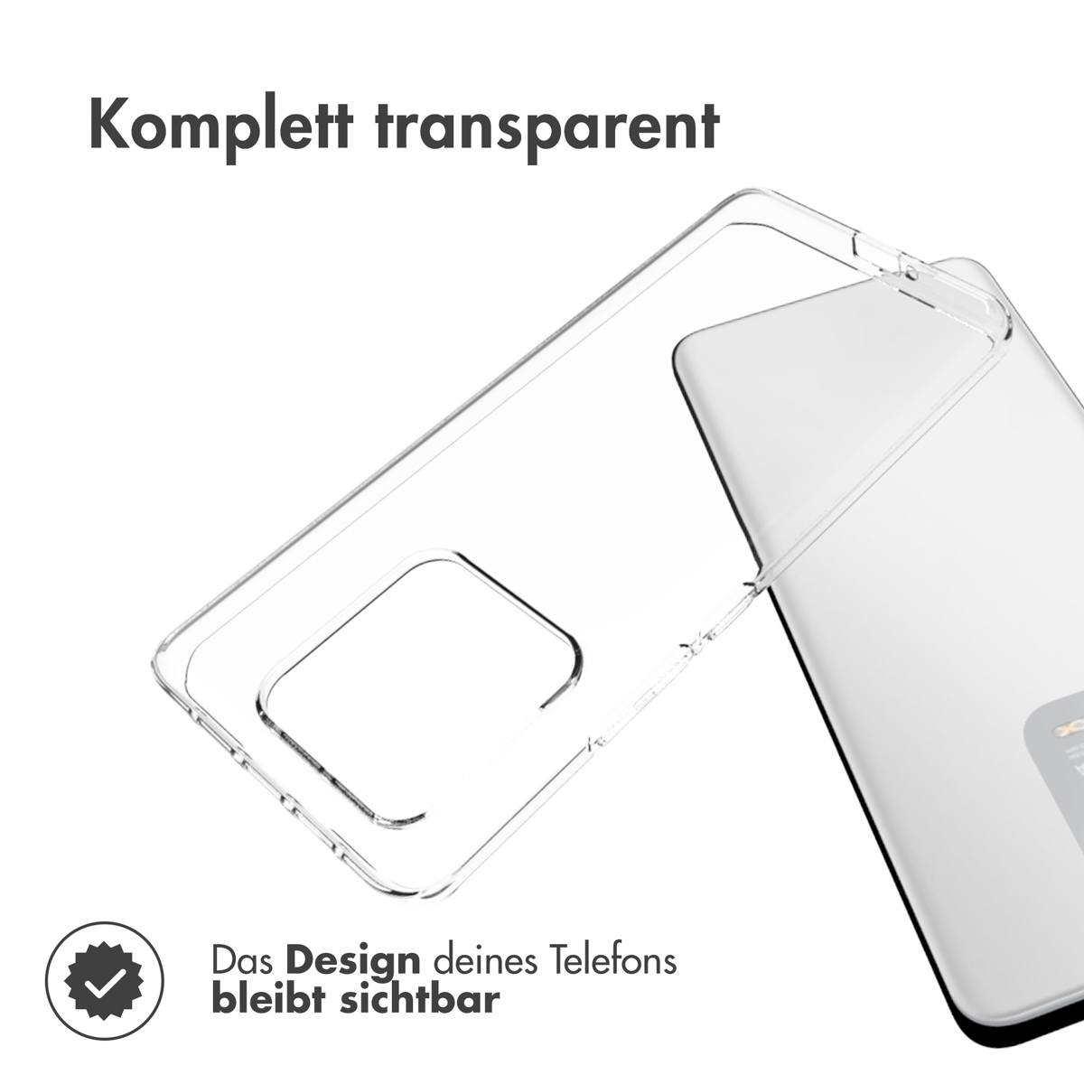 Accezz Clear Backcover Xiaomi 13 Pro - Transparant - Afbeelding 5