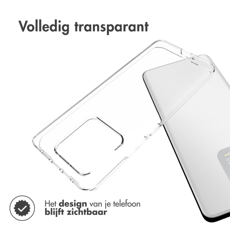 Accezz Clear Backcover Xiaomi 13 Pro - Transparant - Afbeelding 5