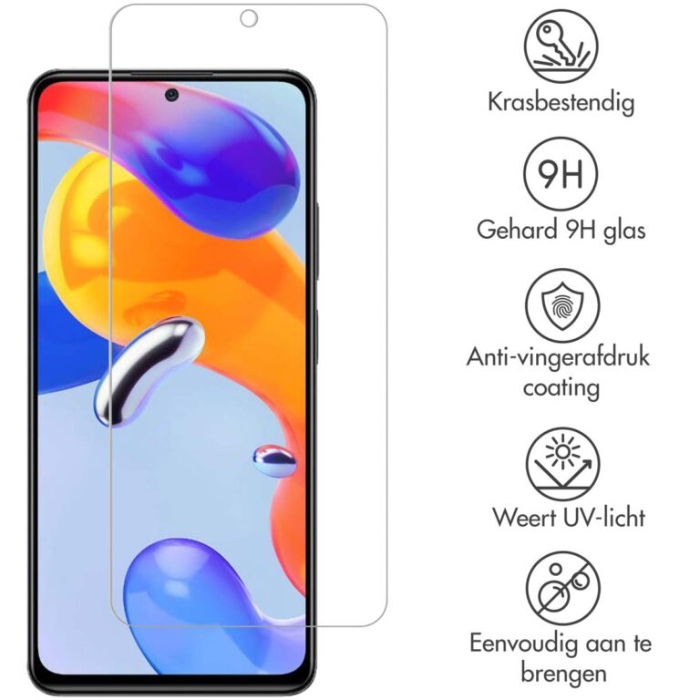Selencia Gehard Glas Screenprotector Xiaomi Poco F4 GT 5G - Afbeelding 2