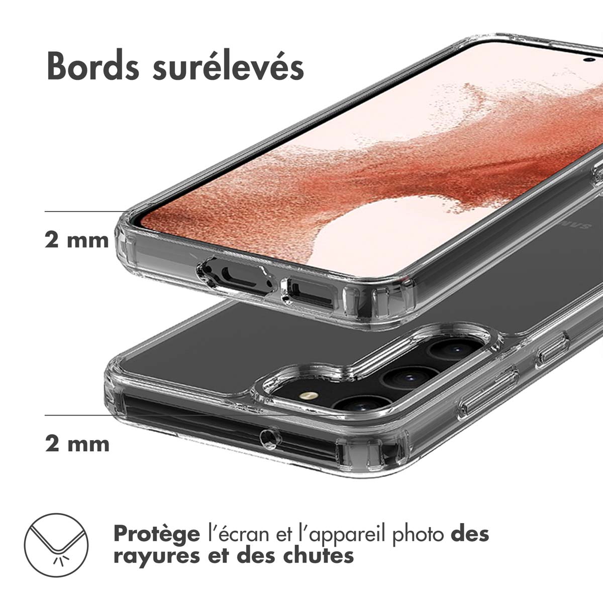 Accezz Xtreme Impact Backcover Samsung Galaxy S23 - Transparant - Afbeelding 8