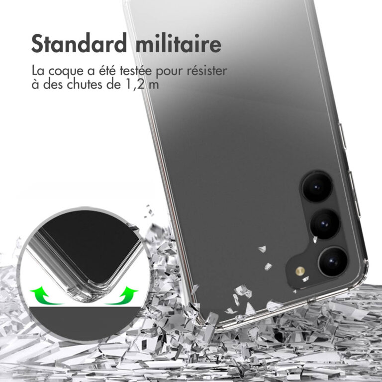 Accezz Xtreme Impact Backcover Samsung Galaxy S23 Plus - Transparant - Afbeelding 10