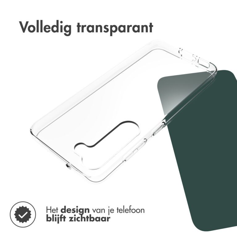 Accezz Clear Backcover Samsung Galaxy S23 Plus - Transparant - Afbeelding 5