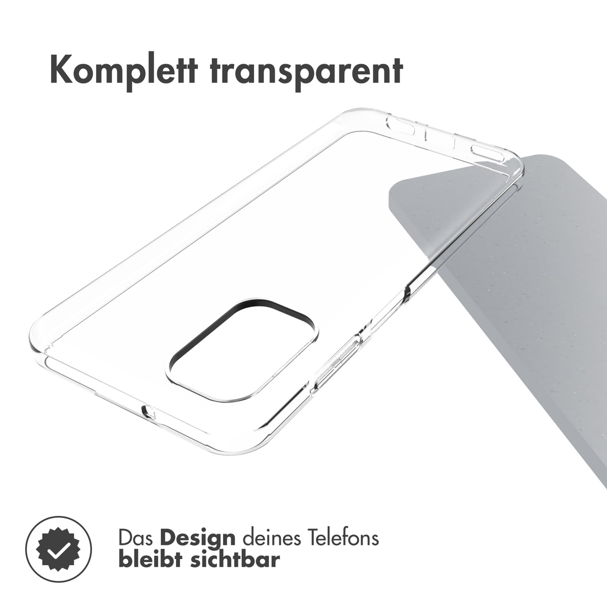 Accezz Clear Backcover Nokia G60 - Transparant - Afbeelding 4