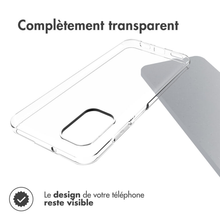Accezz Clear Backcover Nokia G60 - Transparant - Afbeelding 8