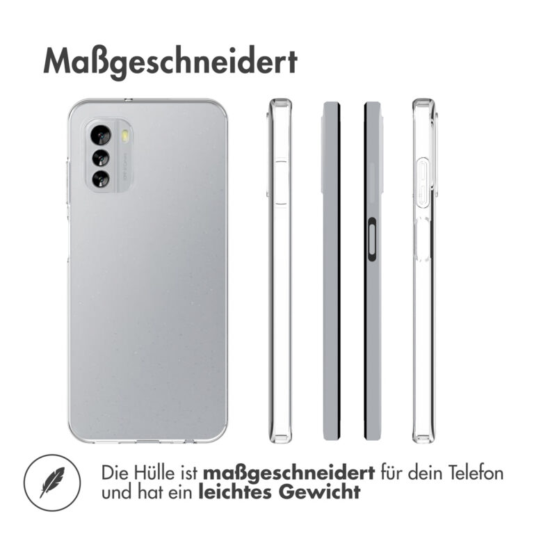 Accezz Clear Backcover Nokia G60 - Transparant - Afbeelding 10