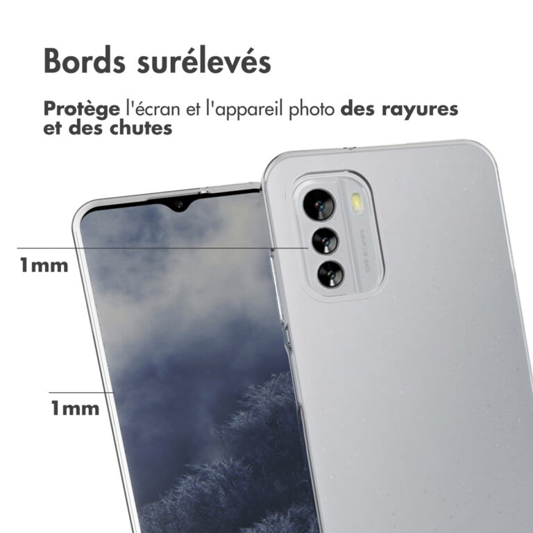 Accezz Clear Backcover Nokia G60 - Transparant - Afbeelding 6