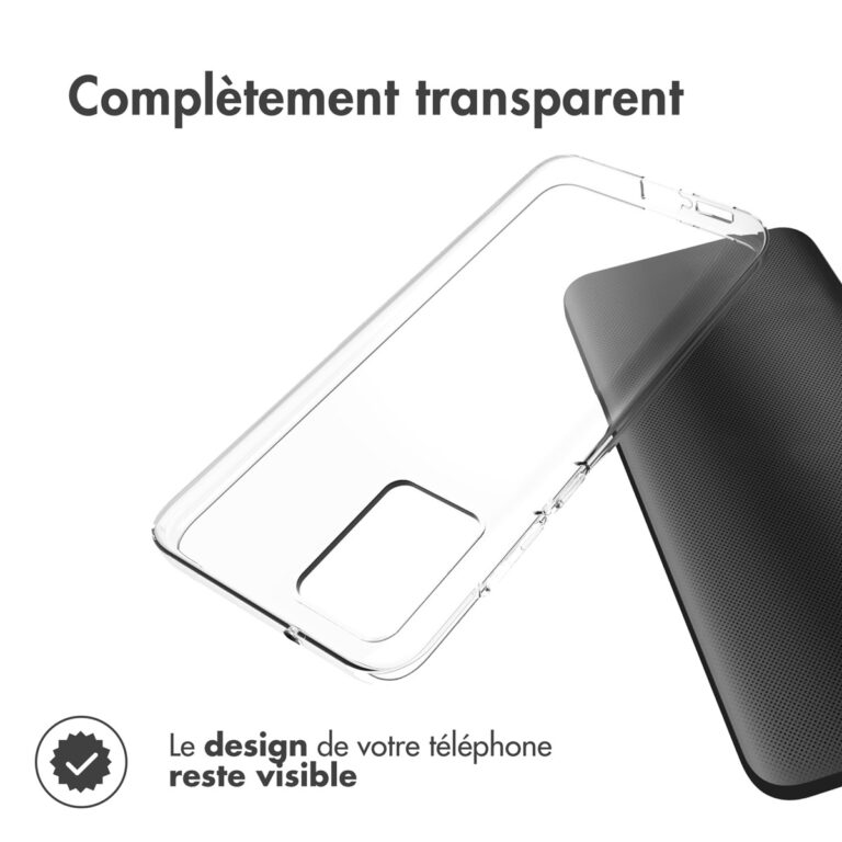 Accezz Clear Backcover Motorola Edge 30 Neo - Transparant - Afbeelding 10