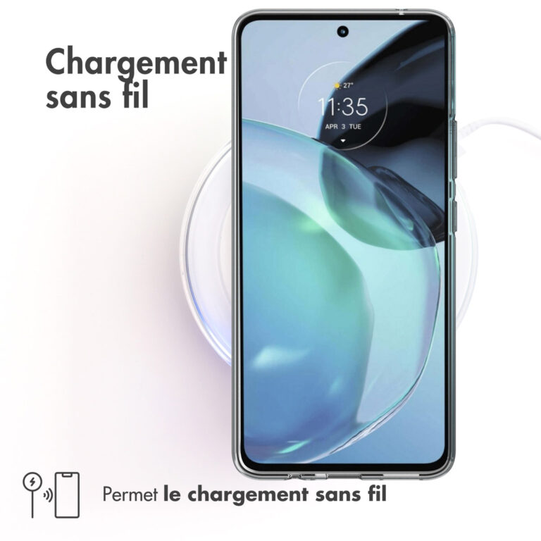 Accezz Clear Backcover Motorola Moto G72 - Transparant - Afbeelding 7