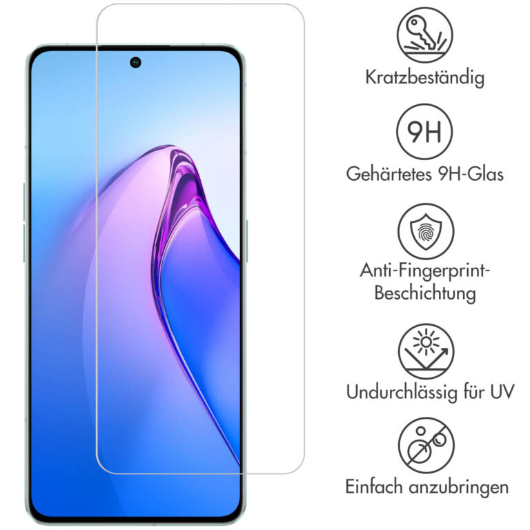 Selencia Gehard Glas Screenprotector Oppo Reno 8 5G - Afbeelding 6