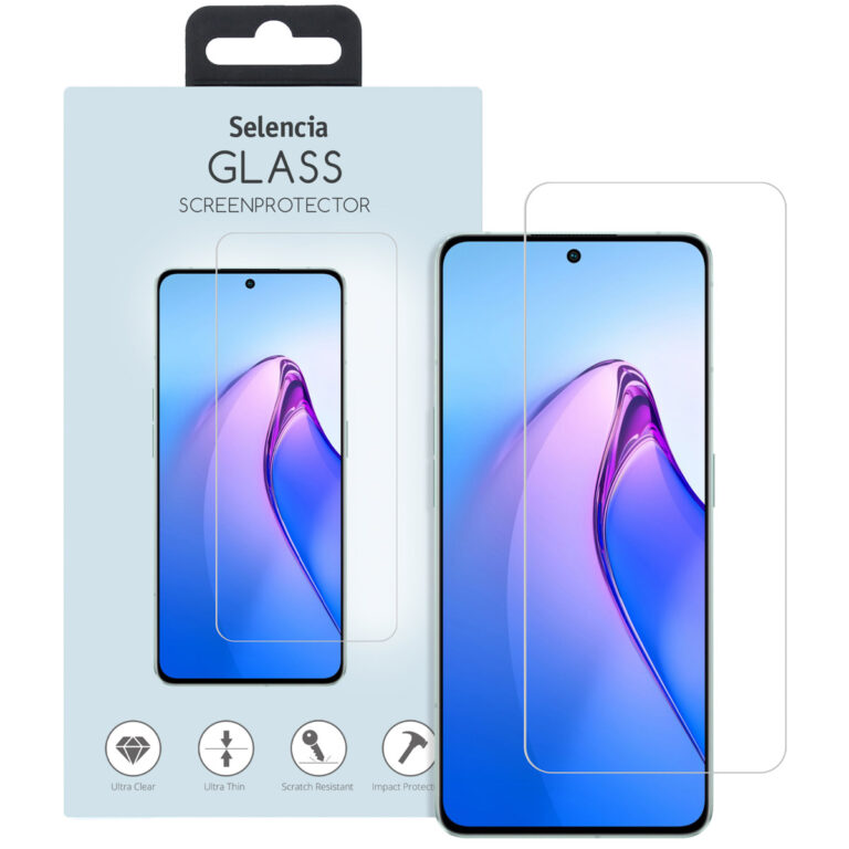 Selencia Gehard Glas Screenprotector Oppo Reno 8 5G - Afbeelding 3