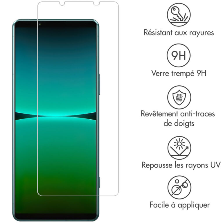 Selencia Gehard Glas Screenprotector Sony Xperia 5 IV - Afbeelding 4