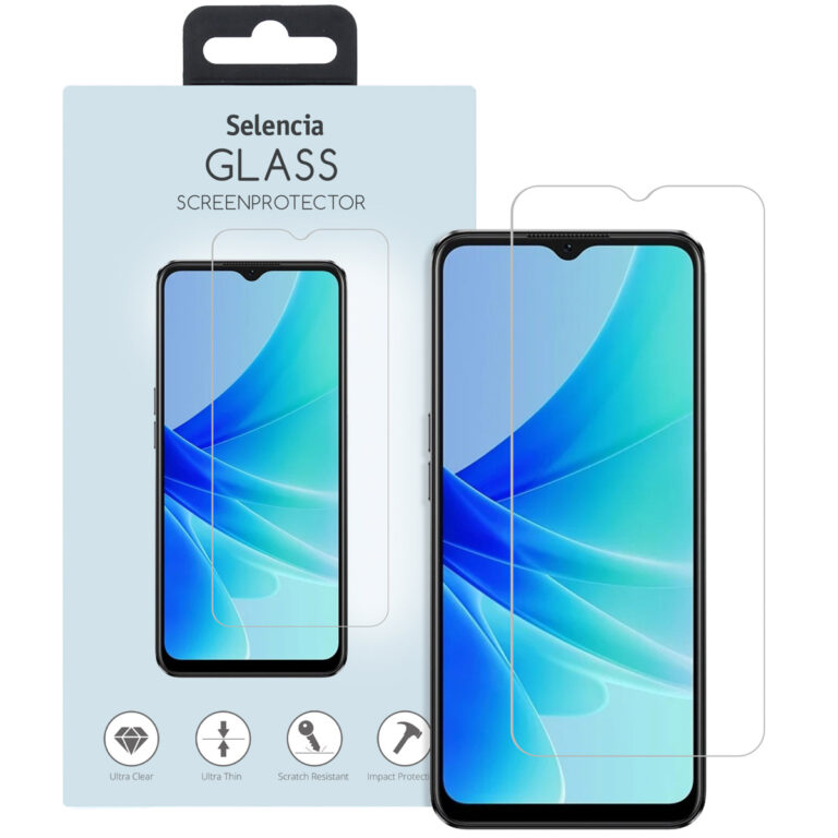 Selencia Gehard Glas Screenprotector Oppo A17 / A18 / A38 - Afbeelding 3