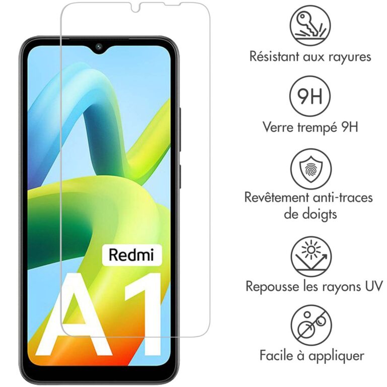 Selencia Gehard Glas Screenprotector Xiaomi Redmi A1 / A2 - Afbeelding 4