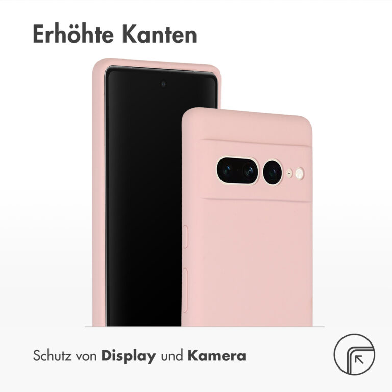 Accezz Liquid Silicone Backcover Google Pixel 7 Pro - Roze - Afbeelding 9