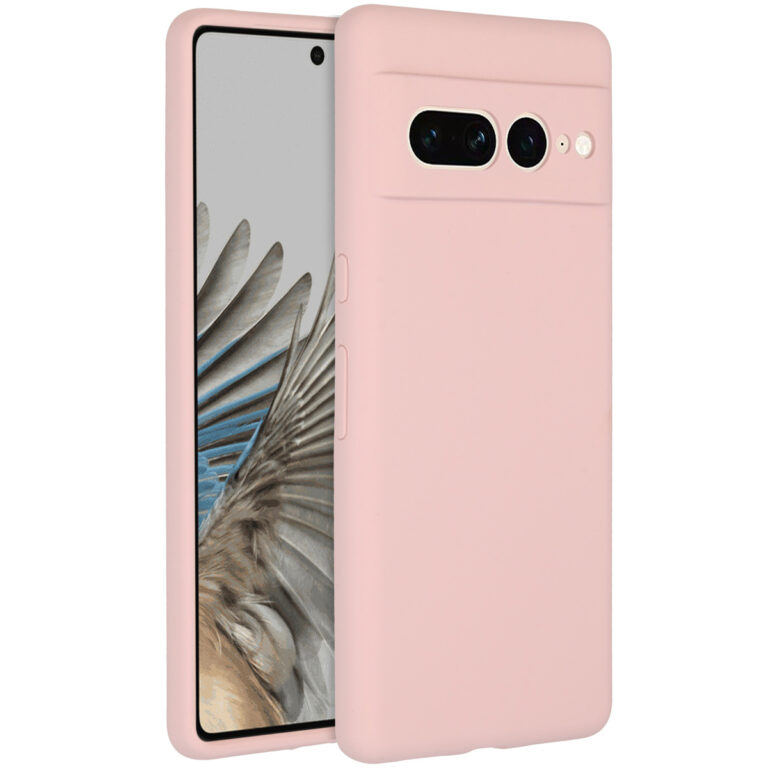 Accezz Liquid Silicone Backcover Google Pixel 7 Pro - Roze - Afbeelding 4