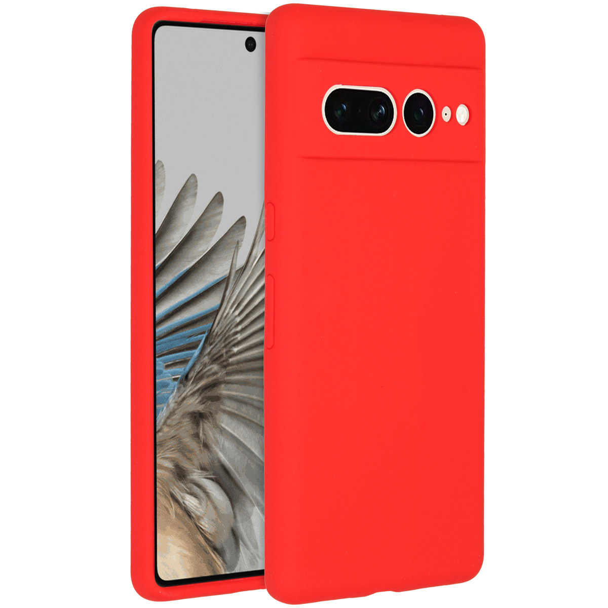 Accezz Liquid Silicone Backcover Google Pixel 7 Pro – Rood