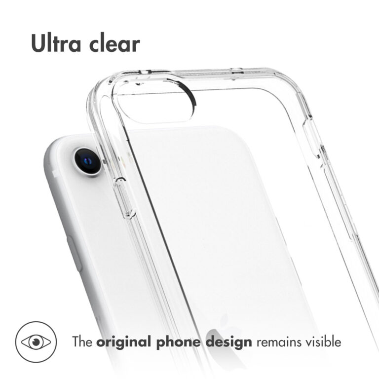Accezz Xtreme Impact Backcover Apple iPhone SE (2022 / 2020) / 8 / 7 / 6(s) - Transparant - Afbeelding 8