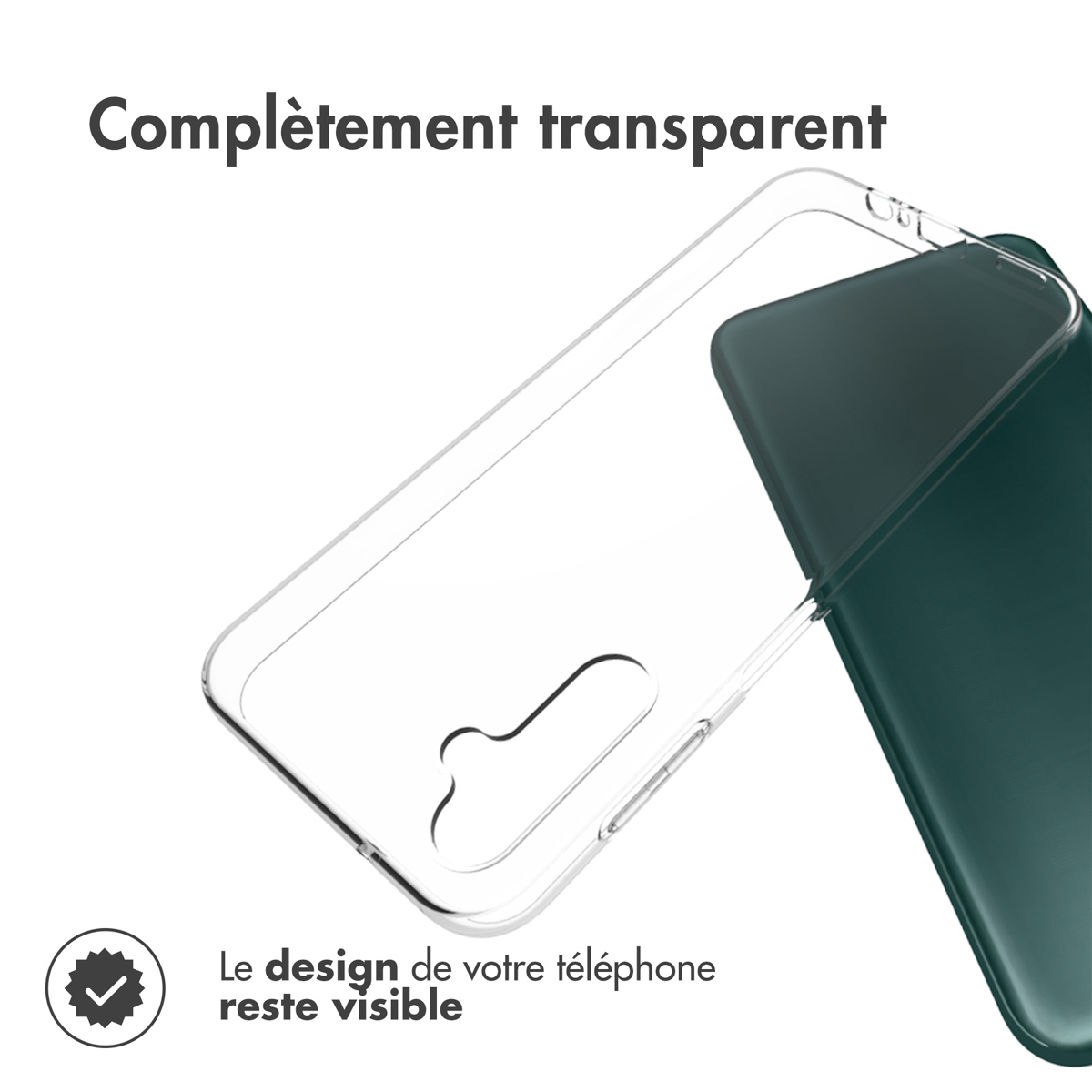 Accezz Clear Backcover Samsung Galaxy A14 (5G/4G) - Transparant - Afbeelding 8