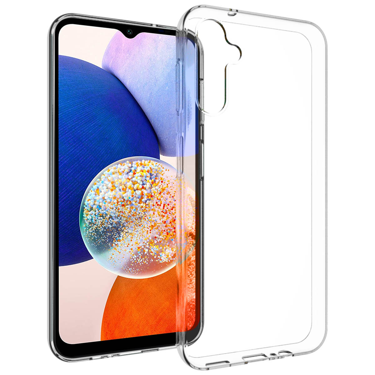 Accezz Clear Backcover Samsung Galaxy A14 (5G/4G) - Transparant - Afbeelding 5