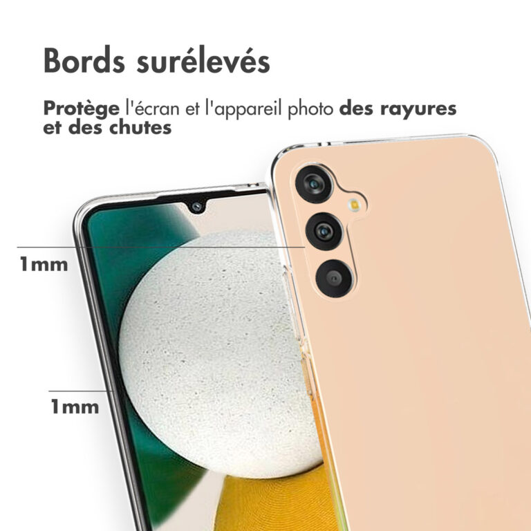 Accezz Clear Backcover Samsung Galaxy A34 (5G) - Transparant - Afbeelding 7
