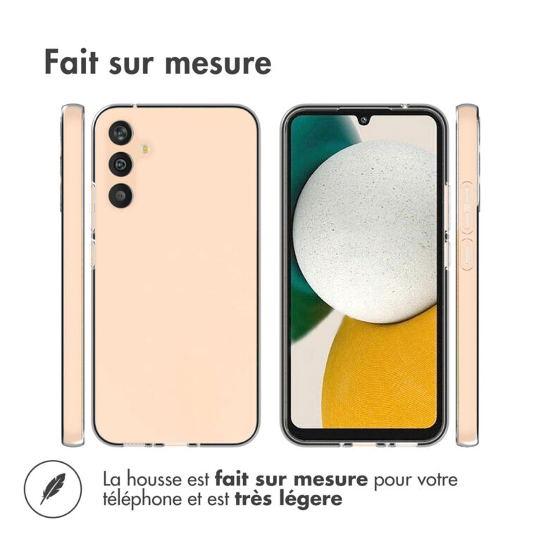 Accezz Clear Backcover Samsung Galaxy A34 (5G) - Transparant - Afbeelding 6