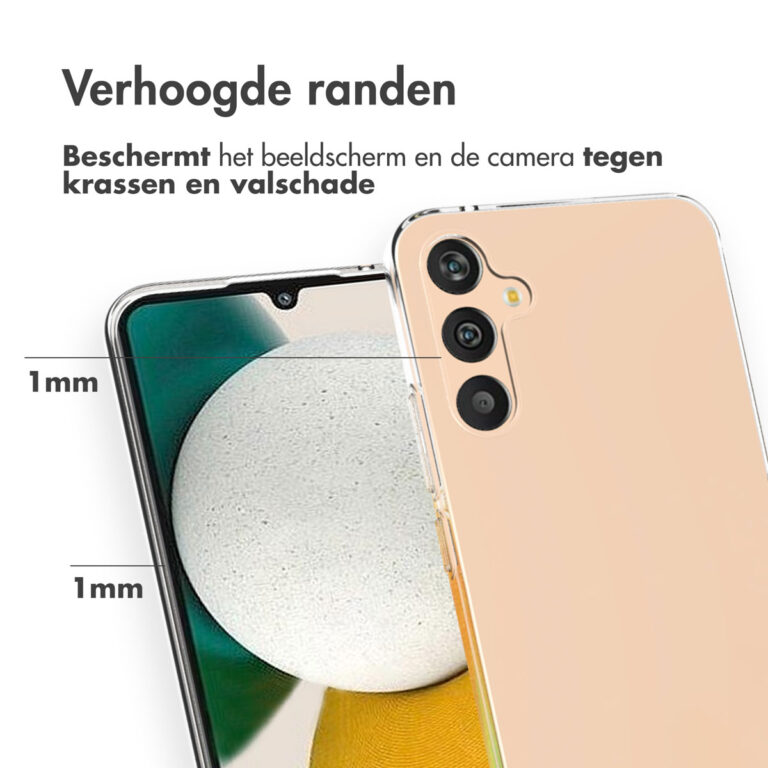 Accezz Clear Backcover Samsung Galaxy A34 (5G) - Transparant - Afbeelding 2