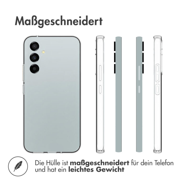 Accezz Clear Backcover Samsung Galaxy A54 (5G) - Transparant - Afbeelding 10