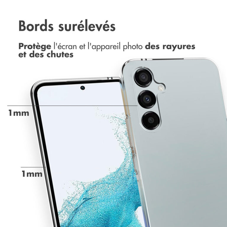 Accezz Clear Backcover Samsung Galaxy A54 (5G) - Transparant - Afbeelding 6