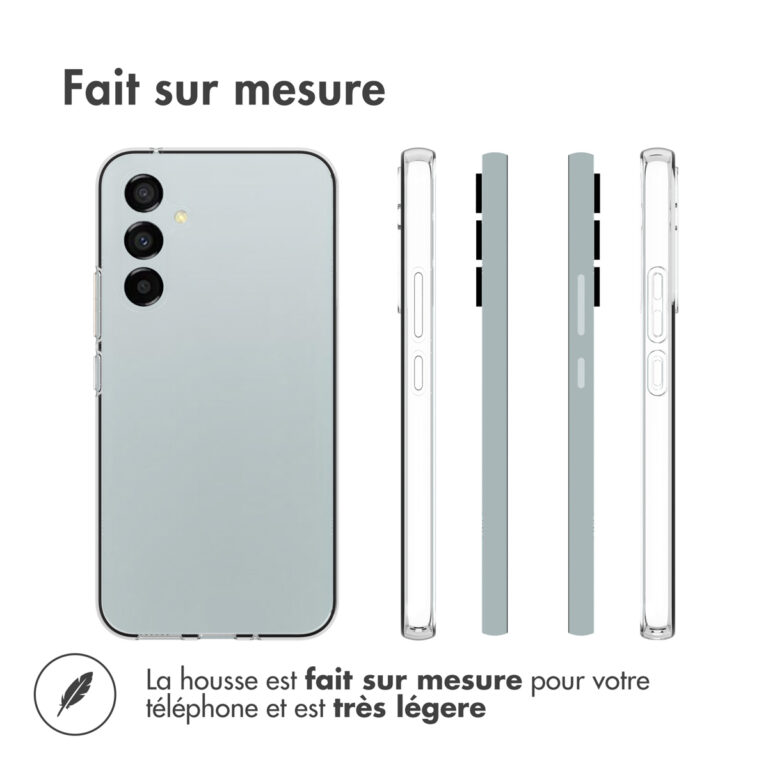 Accezz Clear Backcover Samsung Galaxy A54 (5G) - Transparant - Afbeelding 7