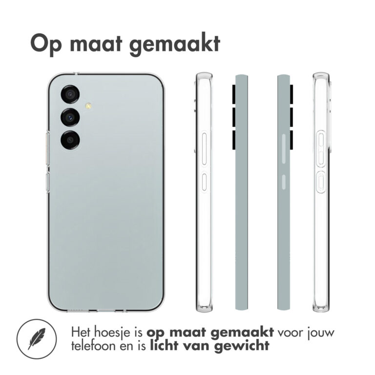 Accezz Clear Backcover Samsung Galaxy A54 (5G) - Transparant - Afbeelding 2