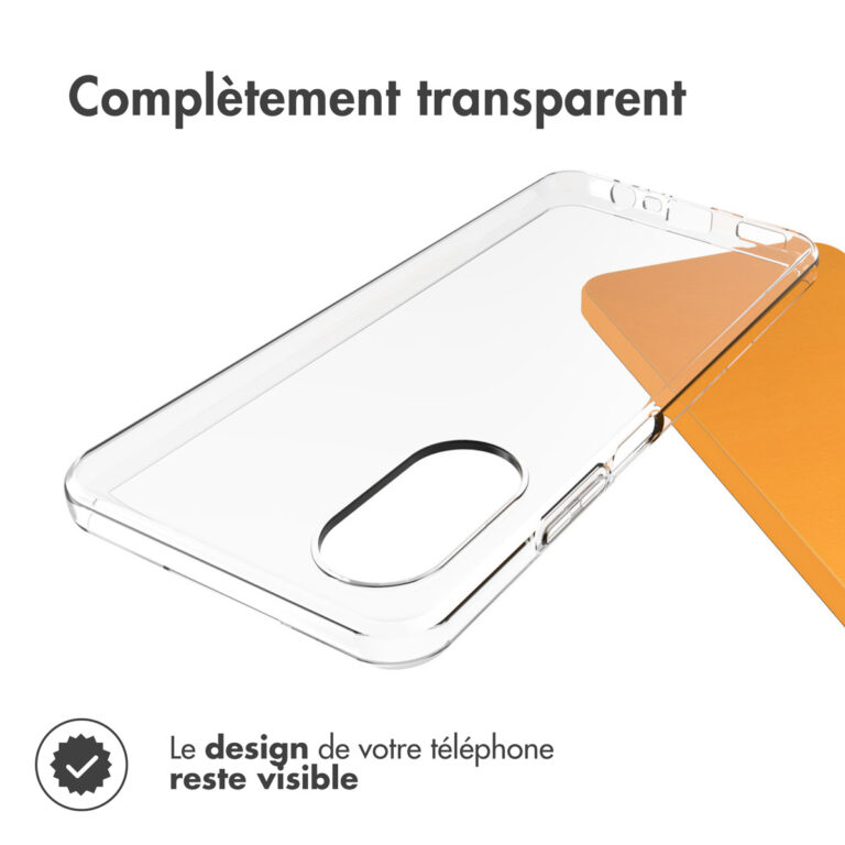 Accezz Clear Backcover Oppo A17 - Transparant - Afbeelding 8