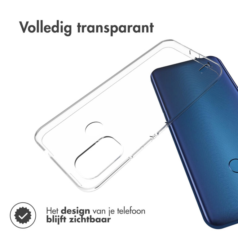Accezz Clear Backcover Nokia G11 Plus - Transparant - Afbeelding 5